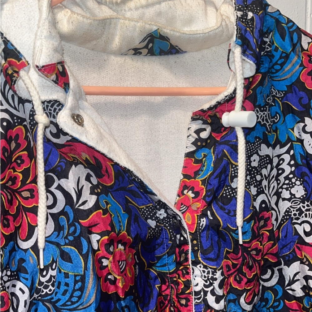 Colorful Vintage Windbreaker